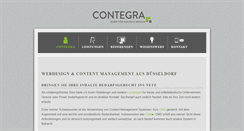 Desktop Screenshot of contegra.de